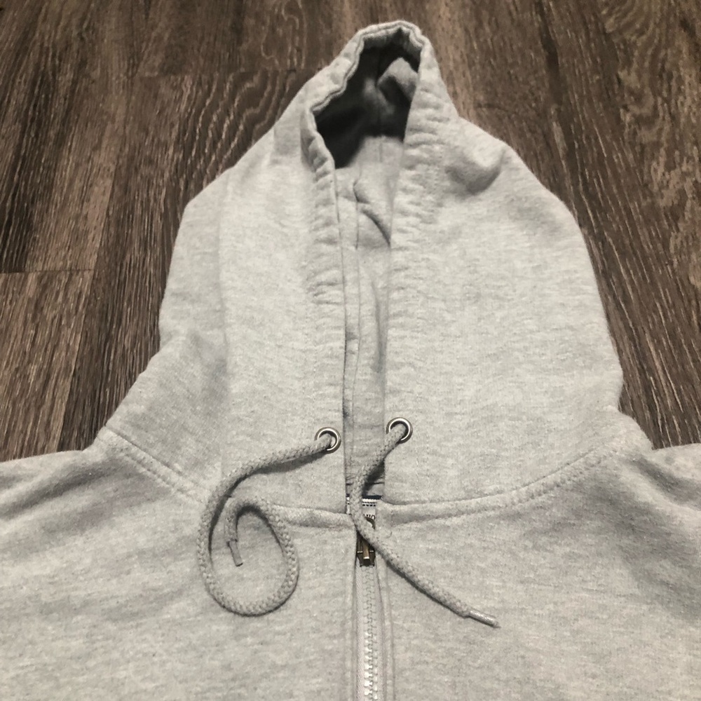 Pacific & Co. Outer Banks North Carolina Full Zip Hoodie Gray 2X-Large - Picture 3 of 7